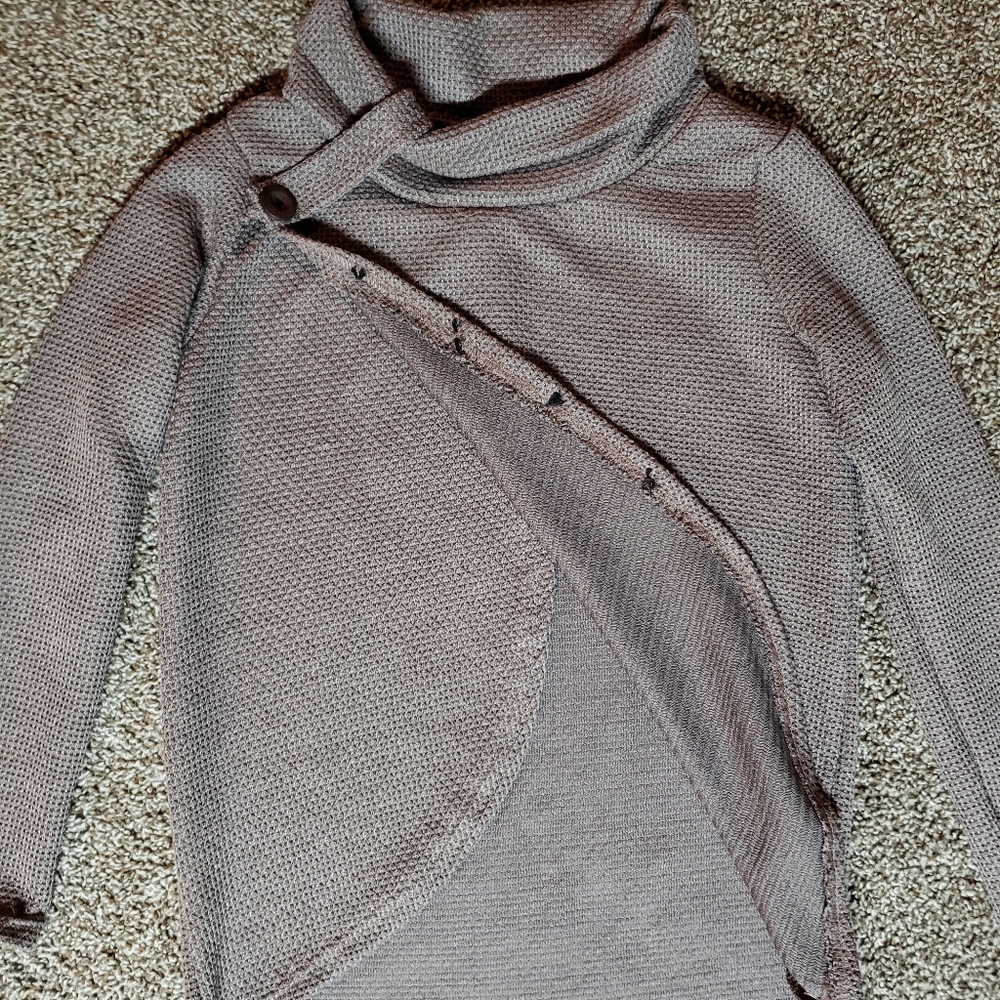Waffle pattern Sweater - Picture 4 of 6
